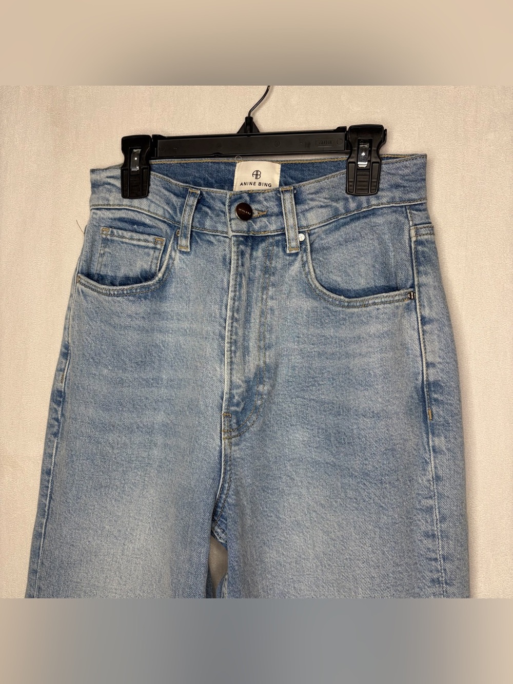 Anine Bing Hugh Straight Jeans - Picture 5 of 7